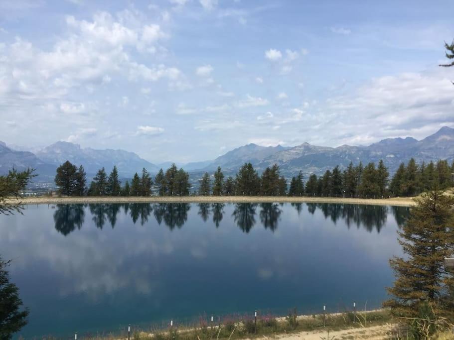 Appart très ensoleillé 7 pers au pied des pistes Ancelle Extérieur photo