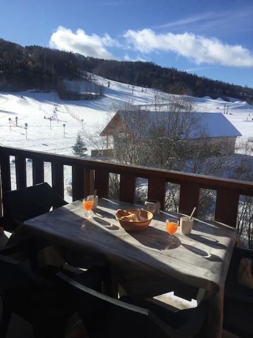 Appart très ensoleillé 7 pers au pied des pistes Ancelle Extérieur photo