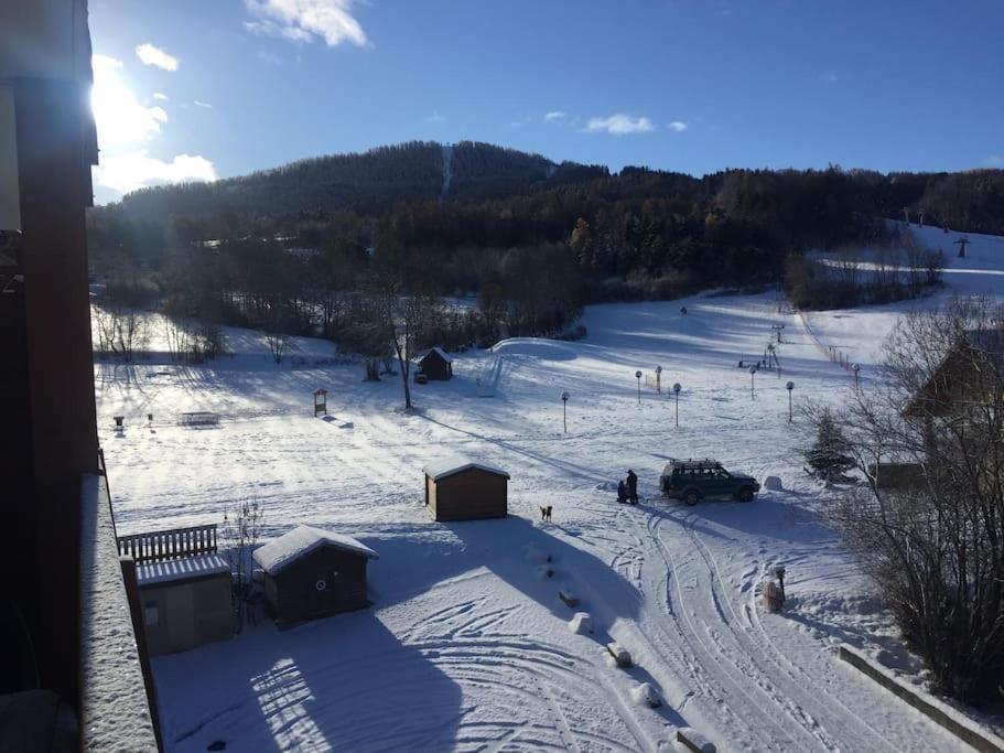 Appart très ensoleillé 7 pers au pied des pistes Ancelle Extérieur photo
