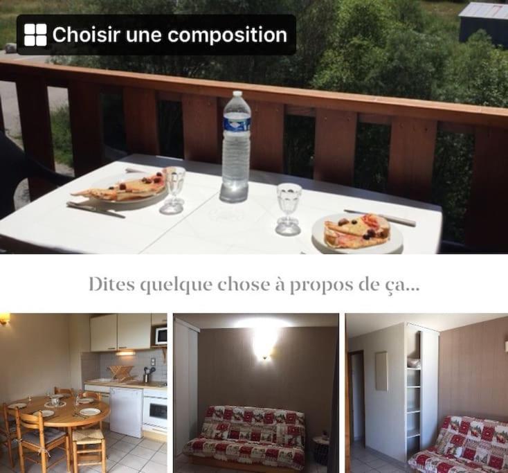 Appart très ensoleillé 7 pers au pied des pistes Ancelle Extérieur photo